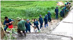 Lạng Sơn: Thị trấn Văn Quan xây dựng lực lượng dân quân tự vệ vững mạnh